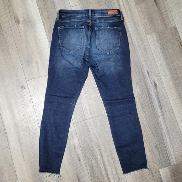 A&F Harper Ankle Distressed Jeans Size 24W/00 Short - Picture 2 of 5